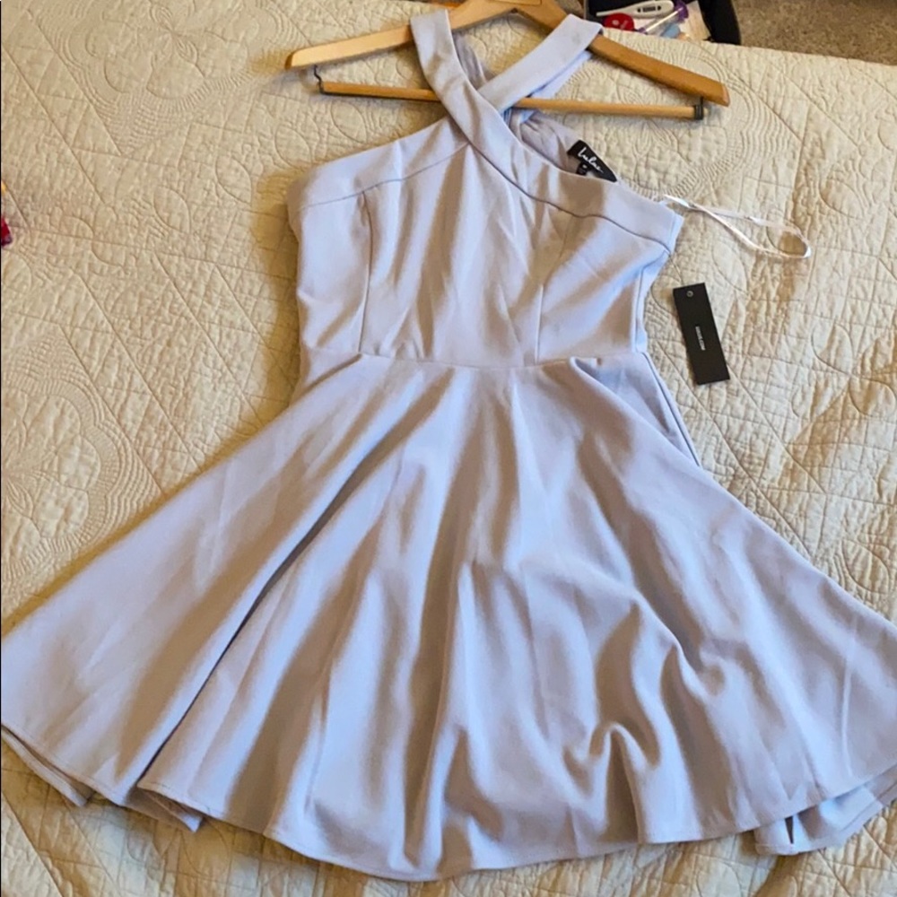 Lulus Halter Skater Dress